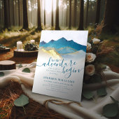 金ゴールドの山々は冒険を引退を始める 招待状