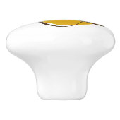 金ゴールドの引出しの引きの原子コーヒー豆 セラミックノブ (側面)