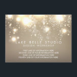 金ゴールドの微妙なグリッターの《写真》ぼけ味の情報カード エンクロージャーカード<br><div class="desc">金ゴールドの微妙なグリッターの《写真》ぼけ味の情報カード 
 おあつらえ</div>