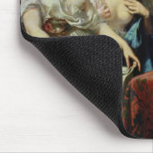 金ゴールドの愛、1844年 マウスパッド (コーナー)