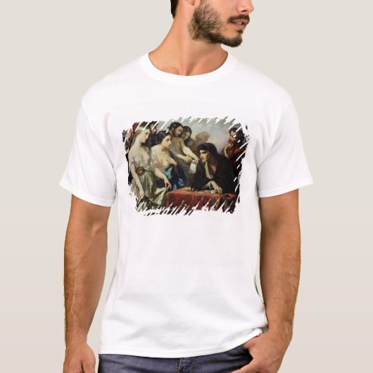 金ゴールドの愛、1844年 Tシャツ (正面)