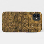 金ゴールドの携帯電話アイコン Case-Mate iPhoneケース (裏面(横))