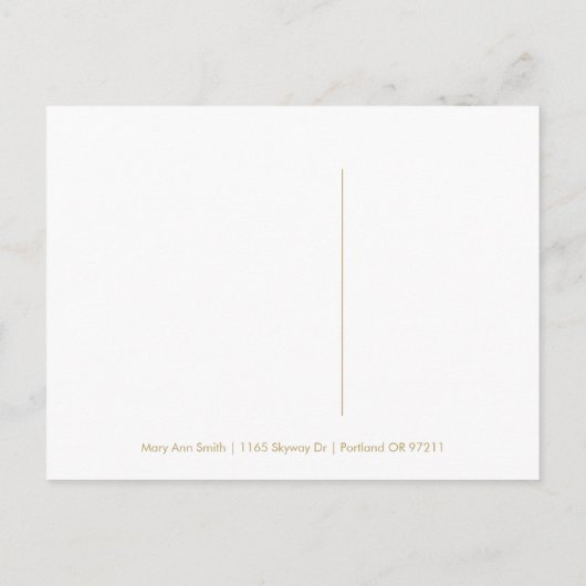 金ゴールドの日付の紙吹雪が黒くする第21誕生日の保存 案内ポストカード (裏面)