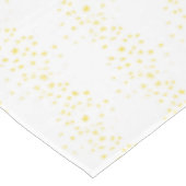 金ゴールドの星のCelebateのrDesign テーブルクロス (アングル)