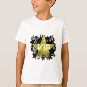 金ゴールドの星VIP Tシャツ