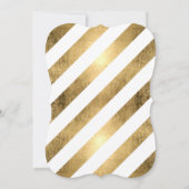 金ゴールドの書の台本が永遠に恋に 招待状 (裏面)