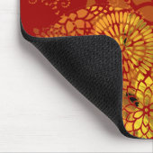 金ゴールドの曼荼羅のマウスパッド マウスパッド (コーナー)