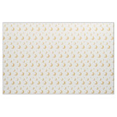 金ゴールドの月の生地 ファブリック (ヤード)