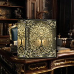 金ゴールドの木の古代素朴