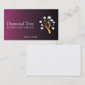 金ゴールドの木 名刺 (正面/裏面)