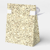 金ゴールドの柔らかいグリッターの輝き フェイバーボックス (裏面サイド)