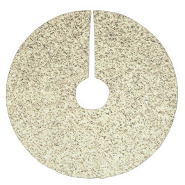 金ゴールドの柔らかいグリッターの輝き ブラッシュドポリエステルツリースカート