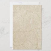 金ゴールドの渦巻き型文房具 便箋 (裏面)