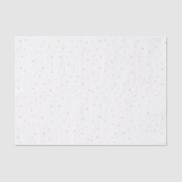 金ゴールドの点のティッシュペーパー 薄葉紙