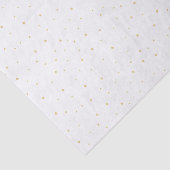 金ゴールドの点のティッシュペーパー 薄葉紙 (詳細)