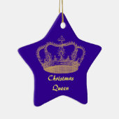 金ゴールドの王冠のオーナメント セラミックオーナメント (右)