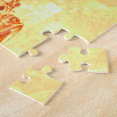 金ゴールドの王冠 ジグソーパズル (側面)