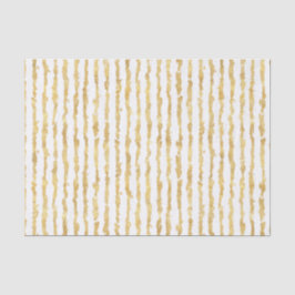 金ゴールドの白い輝きは縞で飾ります 薄葉紙