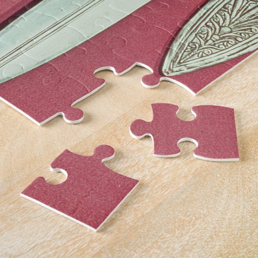 金ゴールドの短剣および外装のTutankhamunの宝物、c.13 ジグソーパズル (側面)