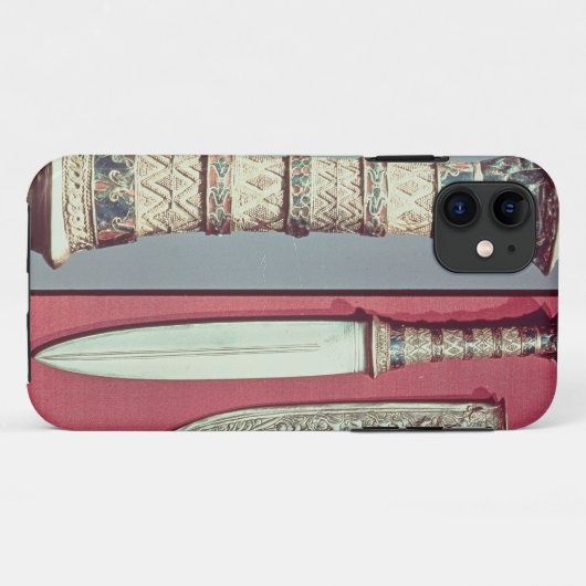 金ゴールドの短剣および外装のTutankhamunの宝物、c.13 Case-Mate iPhoneケース (裏面(横))