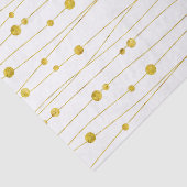 金ゴールドの紙吹雪はティッシュペーパーを座礁させます 薄葉紙 (詳細)