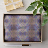 金ゴールドの紫系統のペンキの渦巻のティッシュペーパー 薄葉紙 (ギフト)