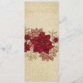 金ゴールドの結婚奇跡 メニュー (裏面)