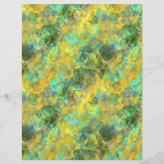 金ゴールドの縮れたテクスチャ (正面)