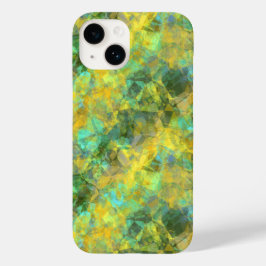 金ゴールドの縮れたテクスチャ Case-Mate iPhone 14ケース