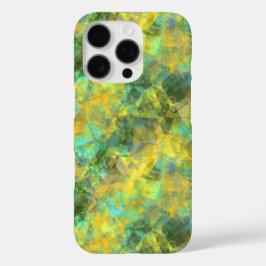 金ゴールドの縮れたテクスチャ iPhone 16 PROケース