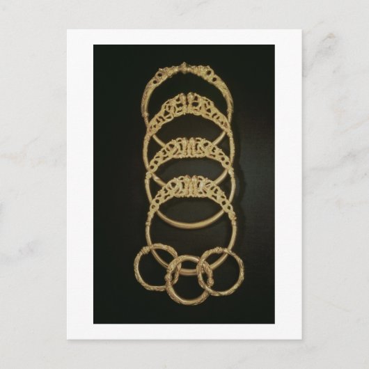 金ゴールドの腕輪はエルツフィールドの宝から、4th ce ポストカード (正面)