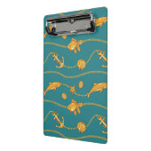 金ゴールドの航海のなパターン ミニクリップボード (アングル2)