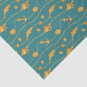 金ゴールドの航海のなパターン 薄葉紙 (詳細)