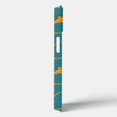 金ゴールドの航海のなパターン Case-Mate iPhoneケース (裏面 / 右)