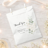 金ゴールドの葉ありがとう結婚。 フェイバーバッグ (クリップ留めされた状態)