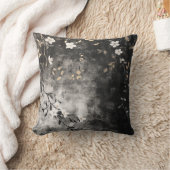 金ゴールドの葉のつる植物 クッション (ブランケット)