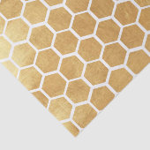 金ゴールドの蜂の立方体パターン、金ゴールド、蜂の立方体、パターン、fau 薄葉紙 (詳細)