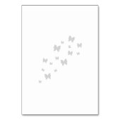 金ゴールドの蝶 テーブルナンバー (裏面)