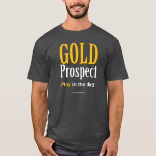 金ゴールドの見通し Tシャツ