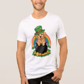 金ゴールドの足 トライブレンドTシャツ (正面)