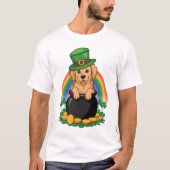 金ゴールドの足 Tシャツ (正面)
