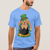 金ゴールドの足 Tシャツ (正面)
