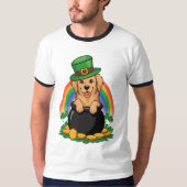 金ゴールドの足 Tシャツ (正面)