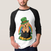 金ゴールドの足 Tシャツ (正面)
