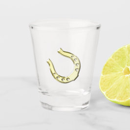 金ゴールドの蹄鉄 ショットグラス