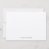 金ゴールドの輝きの紙の金チケットの招待状 招待状 (裏面)