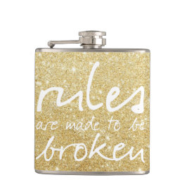 金ゴールドの輝きはフラスコを壊すために作られる フラスク