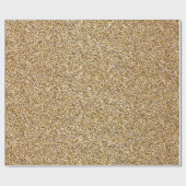 金ゴールドの輝き ラッピングペーパー (フラット)