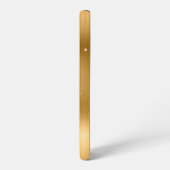 金ゴールドの輝くフォイルのガーリー署名 SAMSUNG GALAXYケース (左側面)