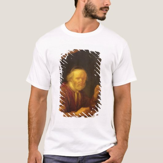 金ゴールドの重量を量ること Tシャツ (正面)